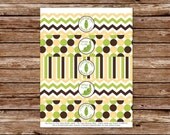 Printable Two Peas in a Pod Baby Shower Water Bottle Labels for twins