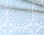 Organic Cotton Fabric by Monaluna, Astor from Taali Collection, Light BLue, 20% off