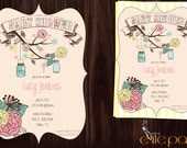 Chic Baby Shower Invite