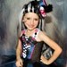 Frankie Stein inspired Monster High blue and black top hat