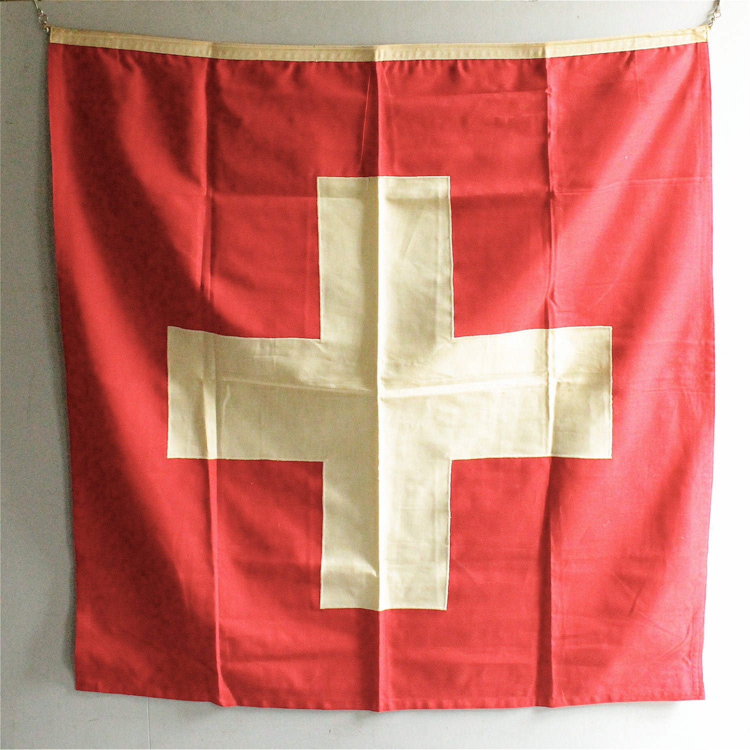 Vintage Cross Flag