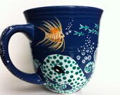 The Deep - hand painted 14 ounce mug 