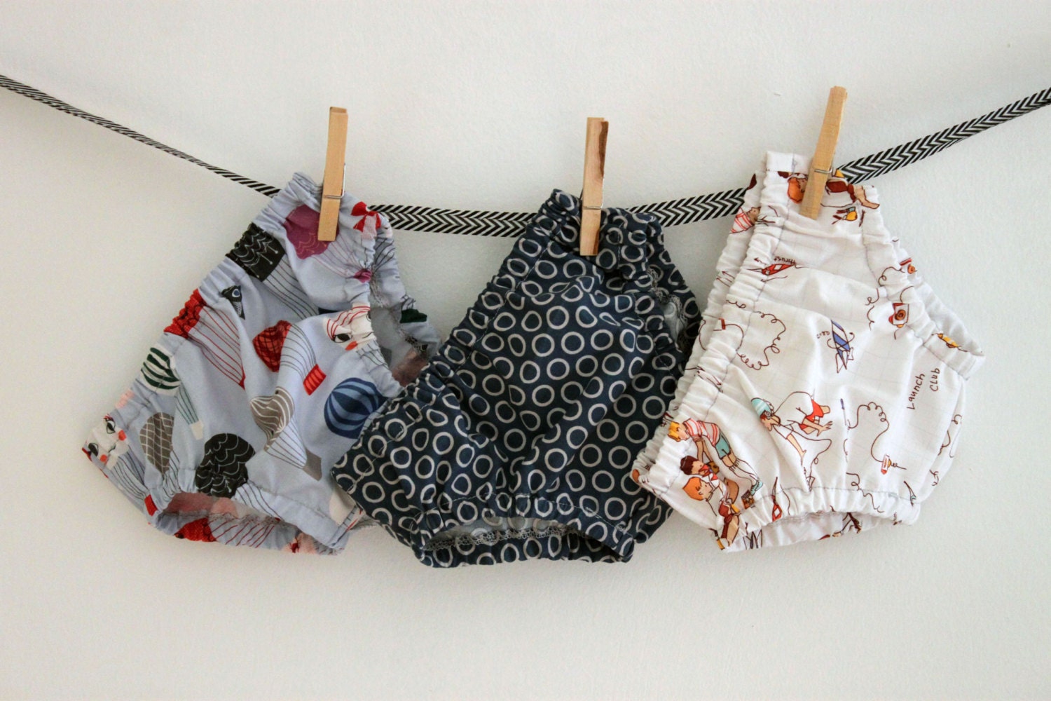 Boys at play baby diaper covers. Baby bloomers, summer essentials. Newborn toddler wear.