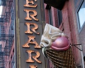 New York City Photo Little Italy coffee espresso gelato food dining street scene restaurants boho