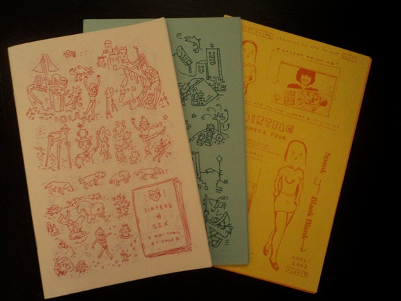 Dirtbag zines from 2002-2003