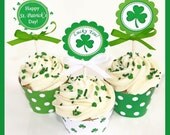 Sale 80% off INSTANT DOWNLOAD diy St. Patrick's Day PRINTABLE Deluxe Party Package Cupcake Express Il_170x135