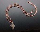 Miraculous Medal Cross Necklace
