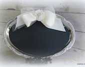 New Wedding Rhinestone Chalkboard French Tuscan Chalkboard and Magneticboard all in one. Free piece of chalk included. New LARGE Size