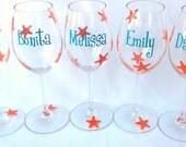 Custom listing for mollkris, 13 acrylic glasses