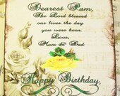 Birthday Gifts Personalized Custom Coasters Birthday Coasters for Daughters Personalized Coaster Gifts