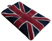 Union Jack Kindle Sleeve - Original Kindle, Kindle 2, Kindle 3, Kindle Fire