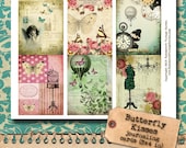 Whimsical Butterflies Hang Tags
