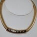 Beautiful Wide Retro Snake Chain with Diamond Center
