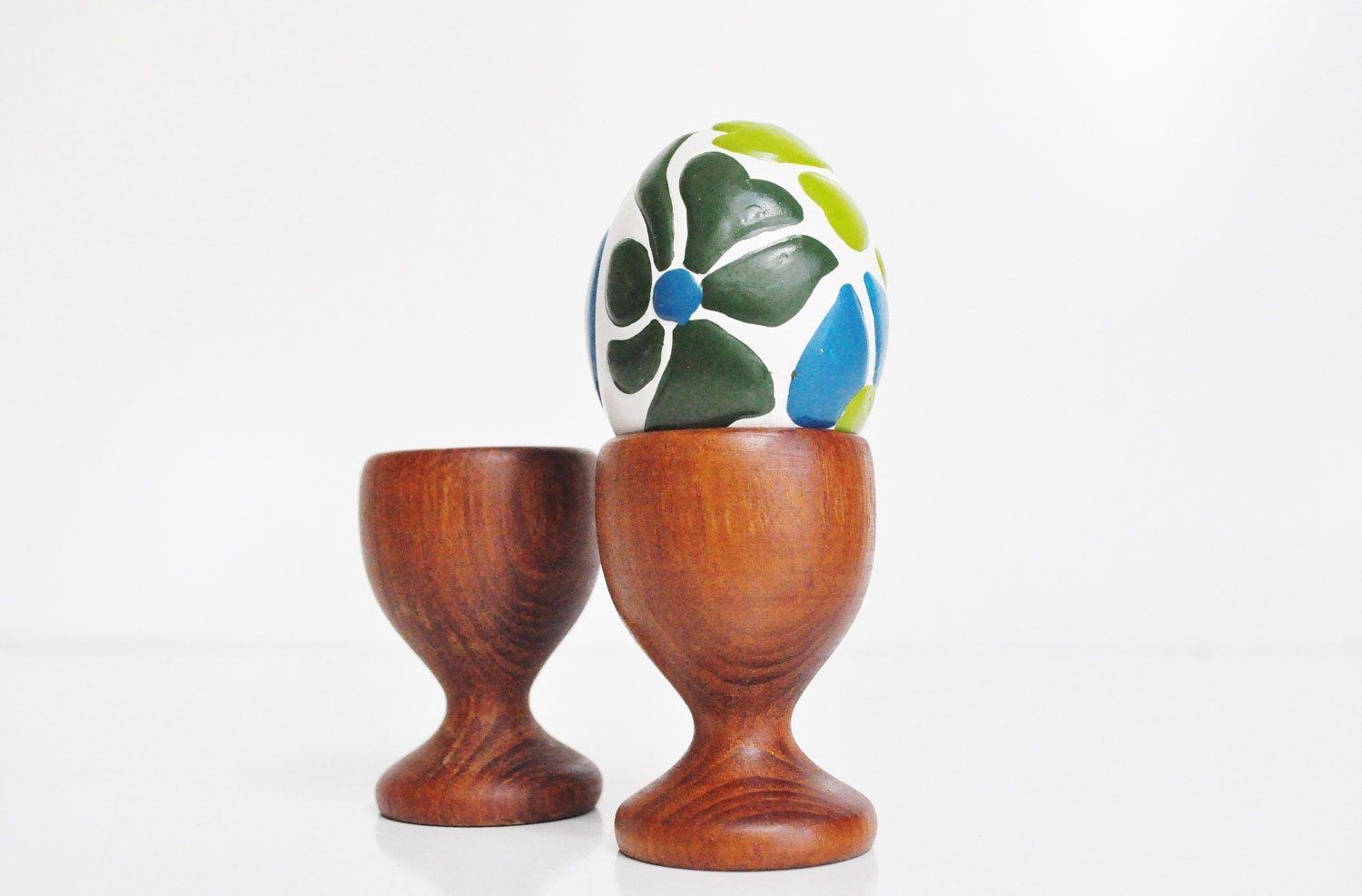 Mid-Century Danish Egg Cups - Set of Two