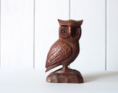 Folk Art Owl // Solid Wood