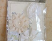 Tessitura Fabric Flowers Embellishments by Prima-SALE