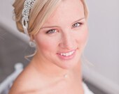 CiCi - Celtic Knot Headpiece - Bridal Beaded Headpiece - Wedding Headpiece - Celtic Knot Headband- Rhinestone Beaded Headpiece