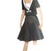 Vintage 1960's Women's Sewing Pattern Butterick 3362 Mad Men Dress with Dickey V-Neck Blouson Bodice Size 10 Bust 31"