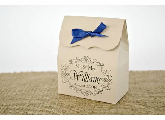 Custom Bath Soak Shower Favors: 10 Personalized Bags