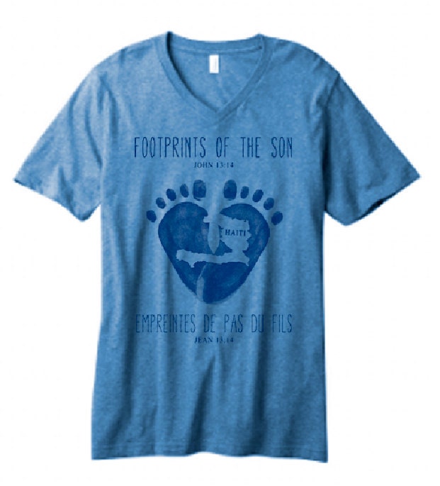 Foorprints of the Son Tshirt Adult size