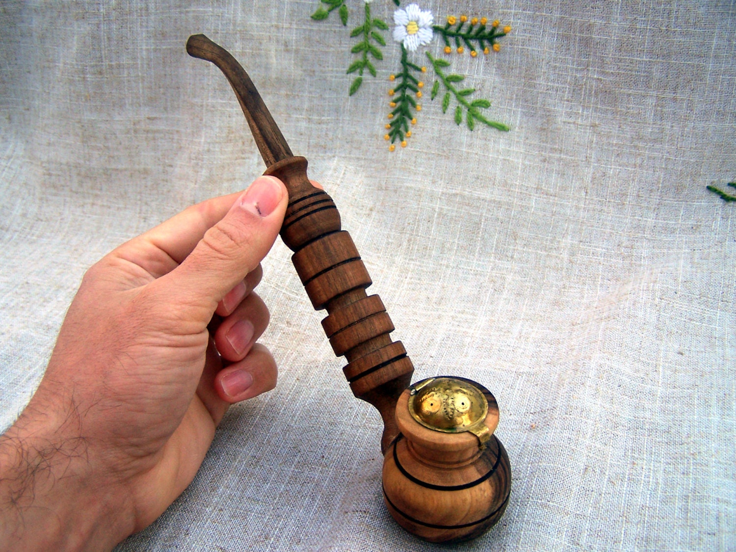 Wood pipe Wooden pipes Tobacco pipe Tobacco pipe Wooden pipe Tobacco smoking pipe Vintage style Tobacco pipes Smoking pipes Wood carving P15