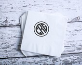 Wedding Cocktail Napkins - Beverage Napkin 100