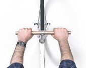 NEW Oak Wood Handlebar "LEUCORYX" with Built in Aluminum by Woodstick Ltd.