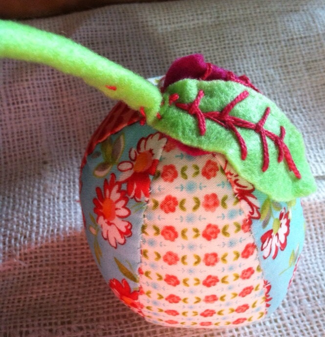 Cherry Pincushion Designer Fabrics 