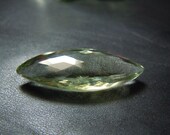 Top Quality Green Amethyst  Quartz Cut Stone Marquoise Huge Size -11x39MM Wholesale Price