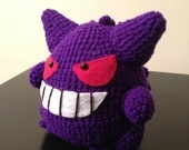 Amigurumi Gengar, made to order