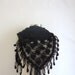 Black Shawl scarves ,scarf,capelet,seasonal Cowl authentic Turkish LaceWork romantic stole spring weddig bride warm wrap fashion,gift her