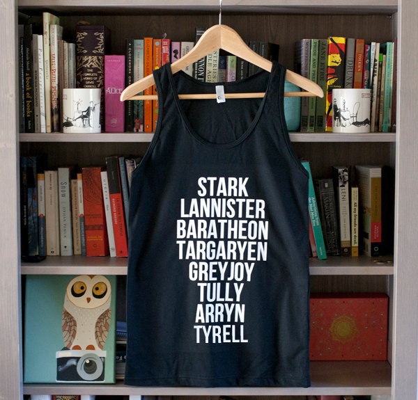 Game of Thrones House Unisex Tank