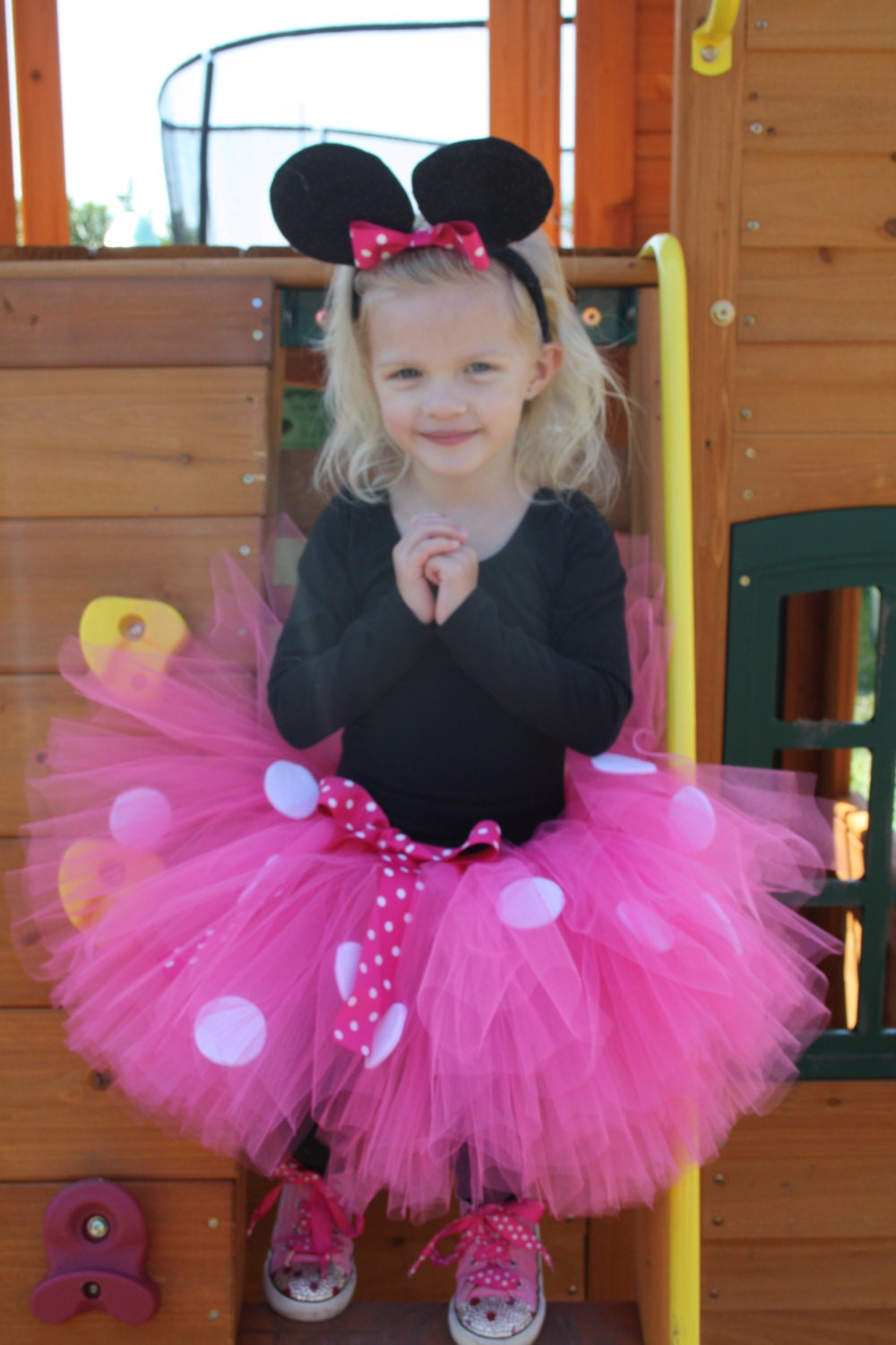Modern Minnie Mouse Tutu - Disney Inspired - Size NB-5T - Costume