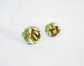 Geometric ceramic earrings, minimalist ceramic earrings, geometric jewelry, ceramic jewlry, viruset, scandinavian design