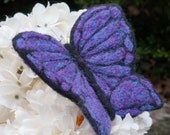 Garden Butterfly - Needle Felted Wool Sculpture - Made to Order