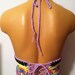 SALE - Music Festival Hippie Lavender Halter Top - Made To Order