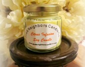 Citrus Infusion Candle, Soy Candle, Fresh Mango Tangerine and Orange, Sample size candle