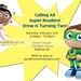 Super Why Birthday Invitation