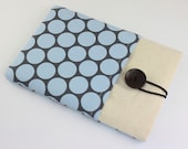 iPad mini Case, iPad mini Sleeve, iPad mini Cover, PADDED - Blue Polka Dots