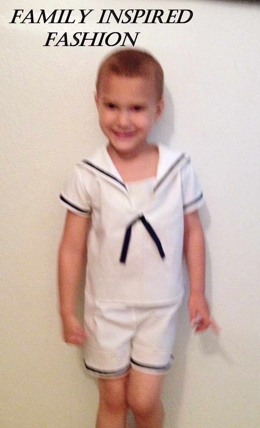 Toddler Boys sailor suit