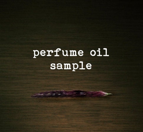 Perfume Oil Sample