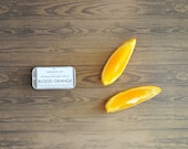 Natural Lip Balm - Blood Orange Essential Oil Citrus Summer 100% All Natural Slider Tin - ripeshop