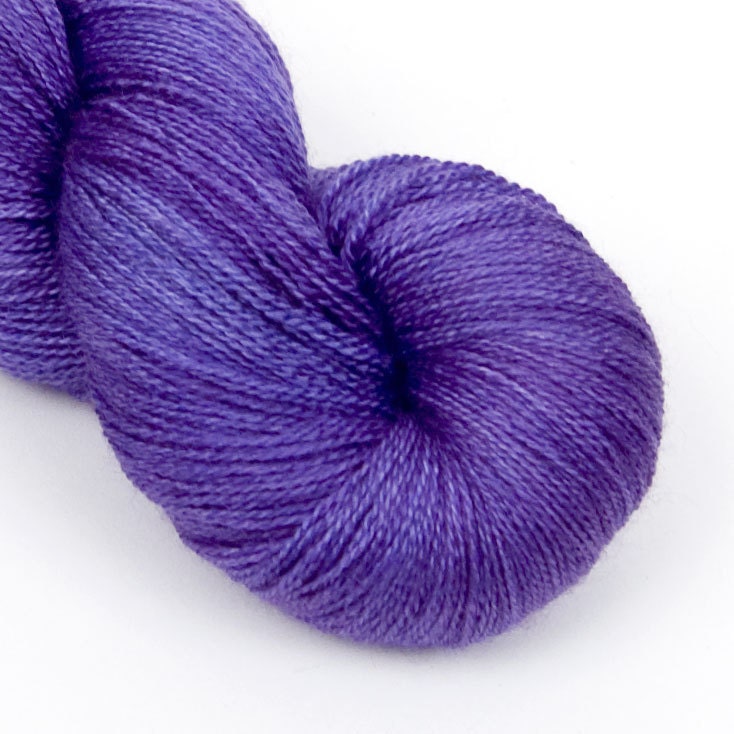 BFL/Silk Wonder Heavy Laceweight in Shiny Purple