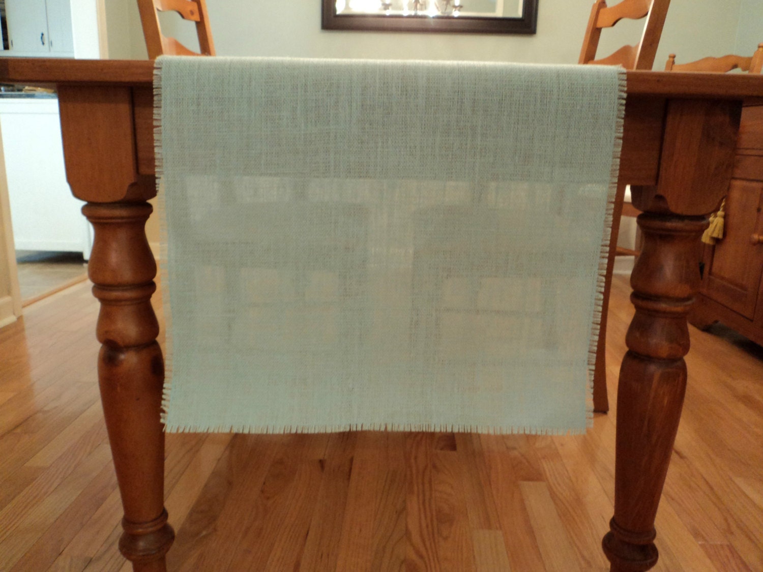 Burlap Table Runner Reserved Listing for Suzette