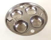 Revere Ware Egg Poacher Insert 4 Cups - for 8" skillet fry pan