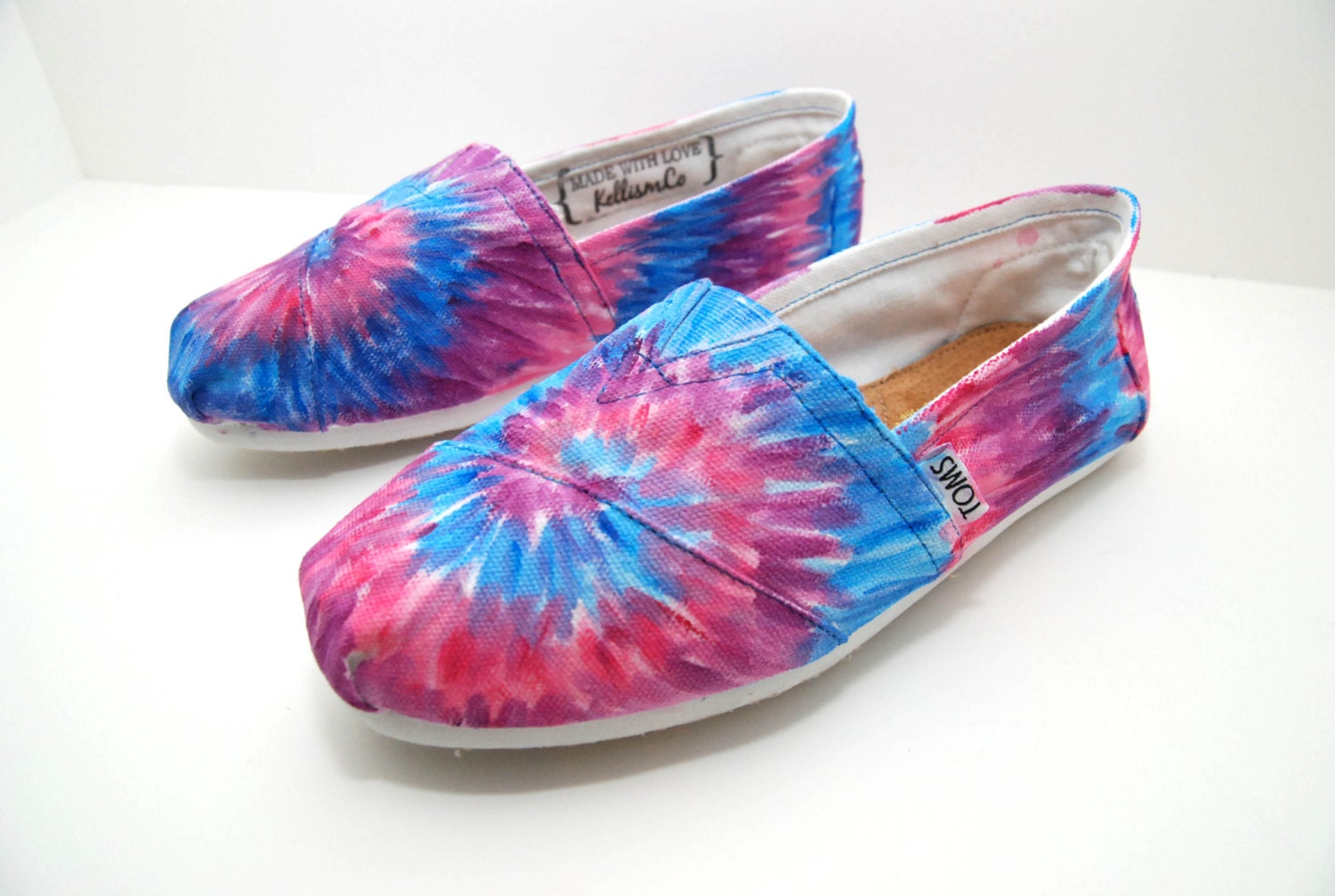 Tie Dye Custom TOMS Shoes