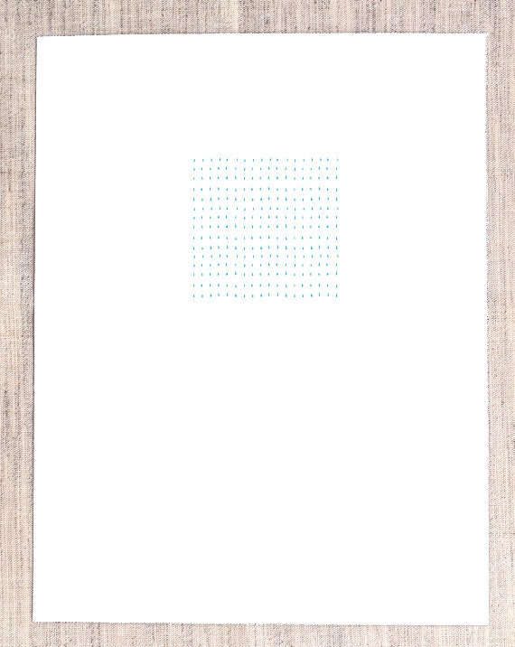 Little Seeds Print, Blue