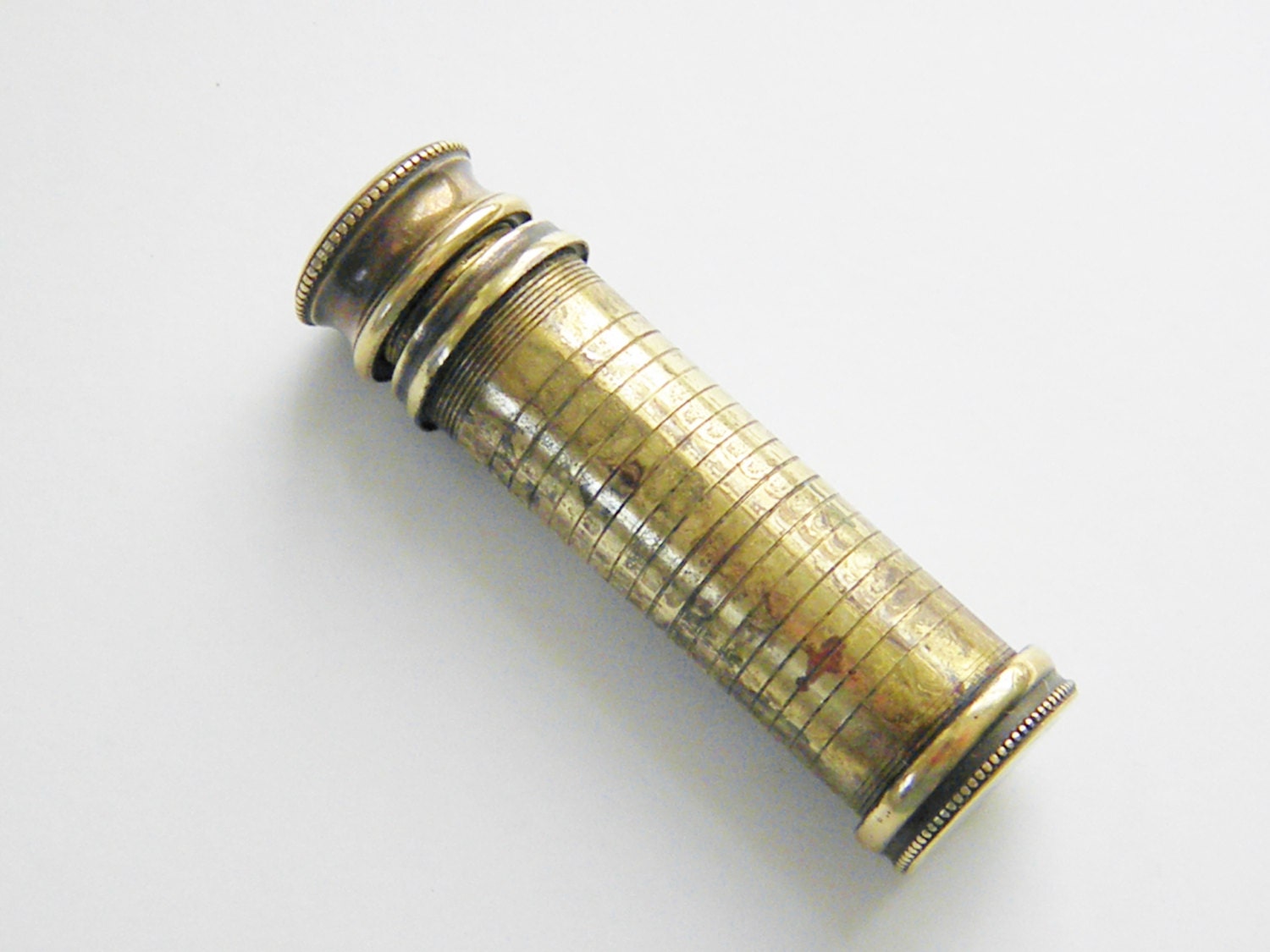 Vintage Brass Purse Perfume Atomizer France 20s