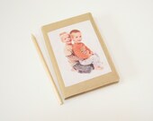 Journal with personalized photo cover, Gift idea for Grandmother, for Mom Mother, Keepsake blank journal, Gift under 50