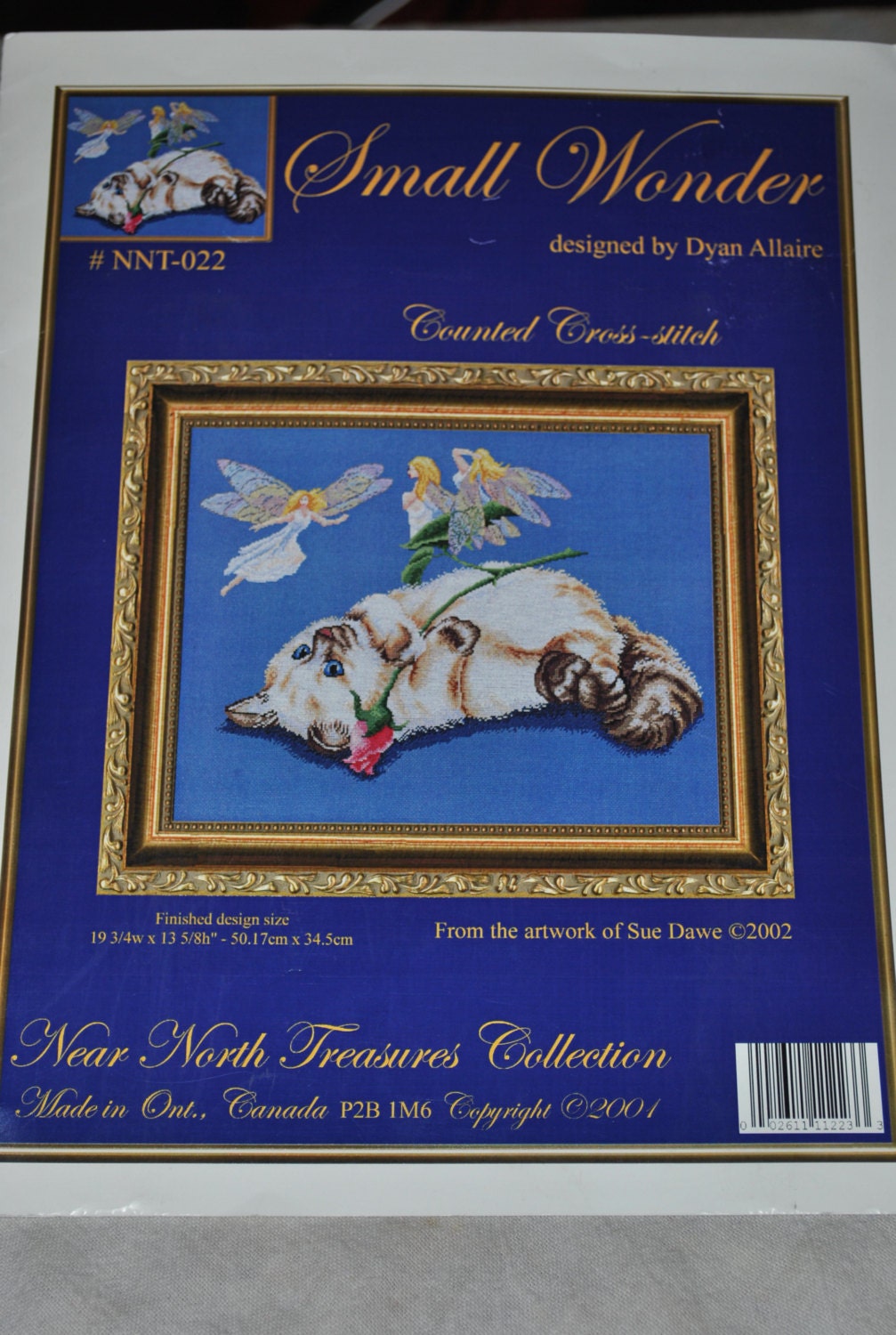 SMALL WONDER Cross Stitch Pattern Book - by Dyan Allaire (2002)
